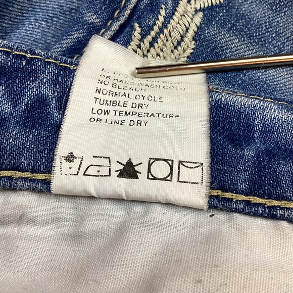 Driftwood Audrey Embroidered Straight Leg Jeans - Picture 11 of 13